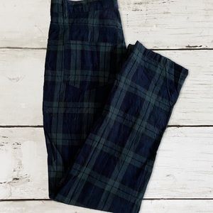 plaid brandy pants